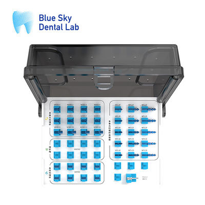 شراء معدن غرسات أسنان مسح الجسم مع وحدات متعددة Abutment ل Edentulous online manufacture